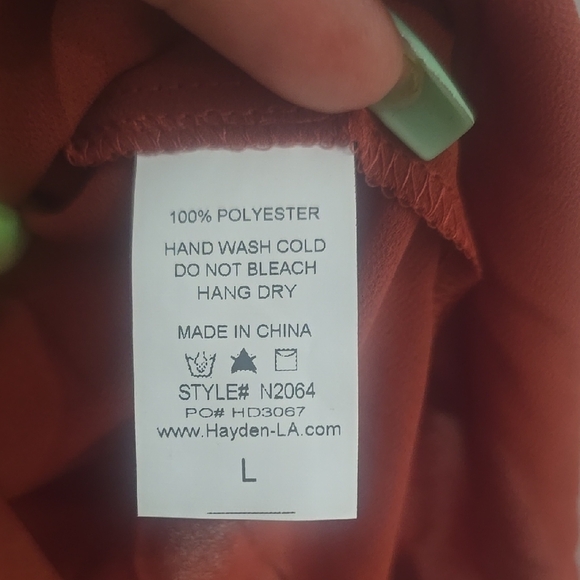 Women's Rust Top - Picture 9 of 9